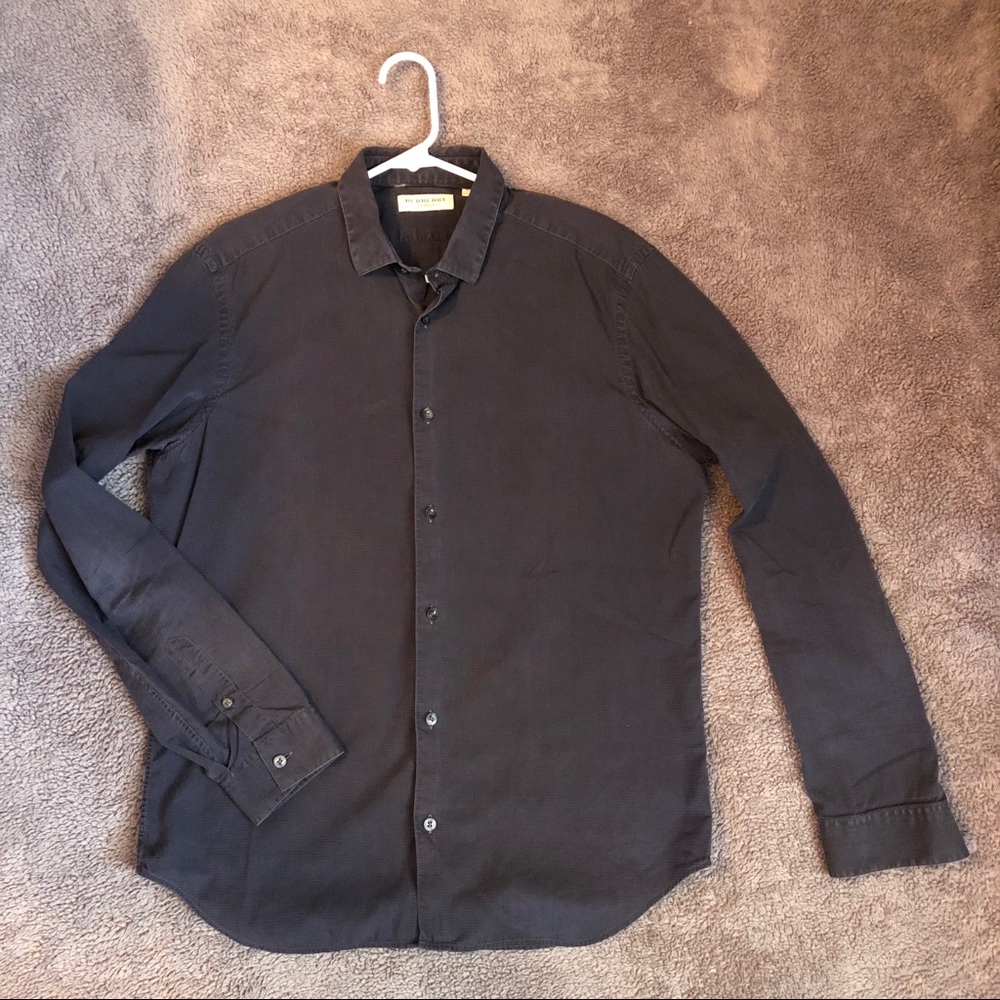burburry Men’s Button Down Long Sleeve
